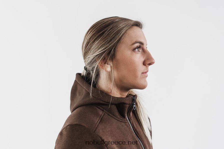 γυναίκες γυναικεία κουκούλα με φερμουάρ απόδοσης Nobull 2BR0X61178