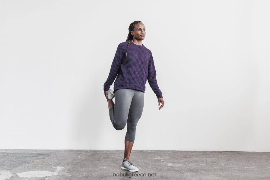 γυναίκες γυναικείο καπιτονέ πουλόβερ πληρώματος Nobull 2BR0X6792