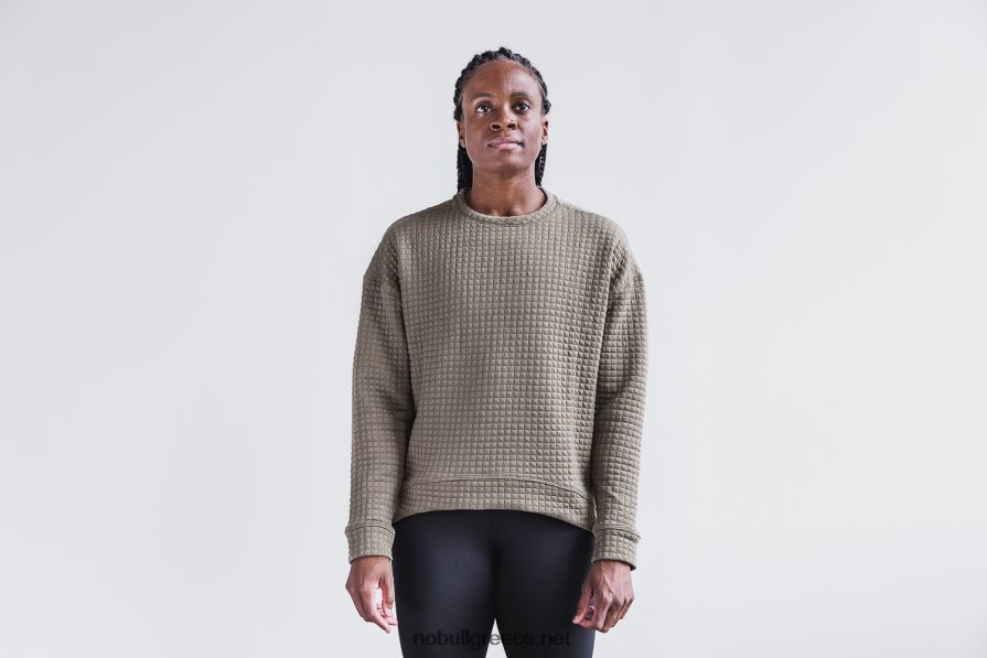 γυναίκες γυναικείο καπιτονέ πουλόβερ πληρώματος Nobull 2BR0X6795