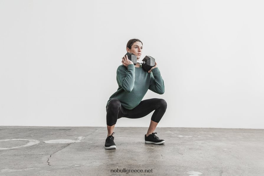 γυναίκες γυναικείο καπιτονέ πουλόβερ πληρώματος Nobull 2BR0X6796