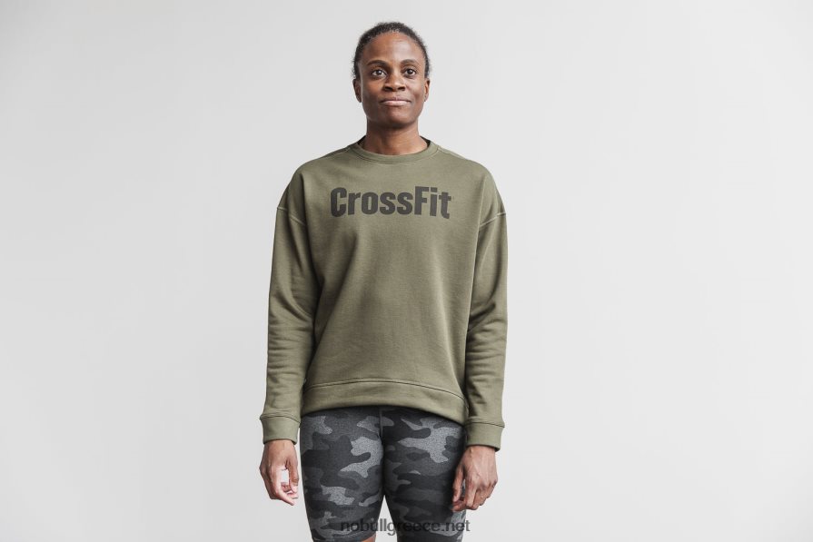 γυναίκες γυναικεία φούτερ crossfit crew Nobull 2BR0X61324