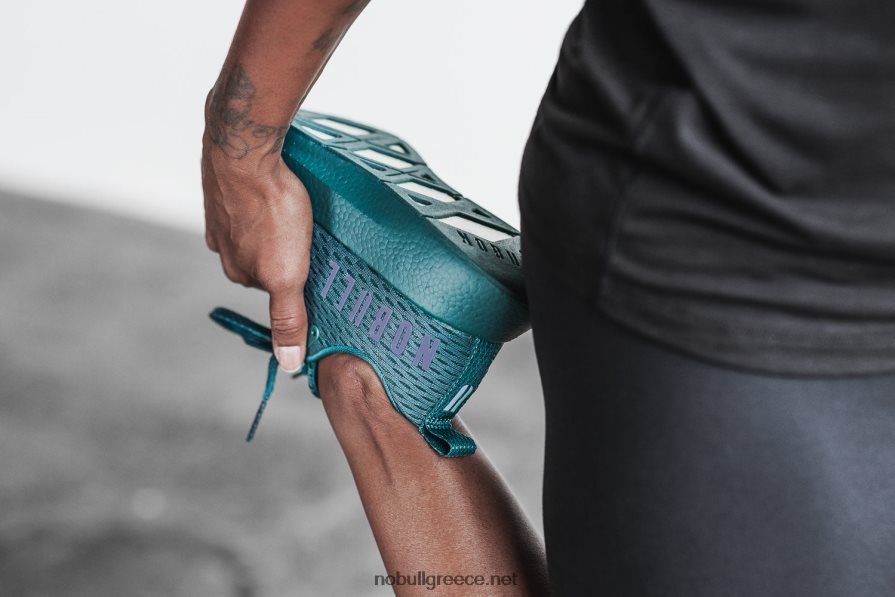 γυναίκες βαθύ γαλαζοπράσινο ιριδίζον δρομέας+ Nobull 2BR0X6626