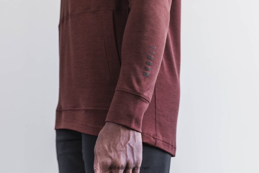 άνδρες ανδρική κουκούλα από μαλλί μερινό Nobull 2BR0X6313