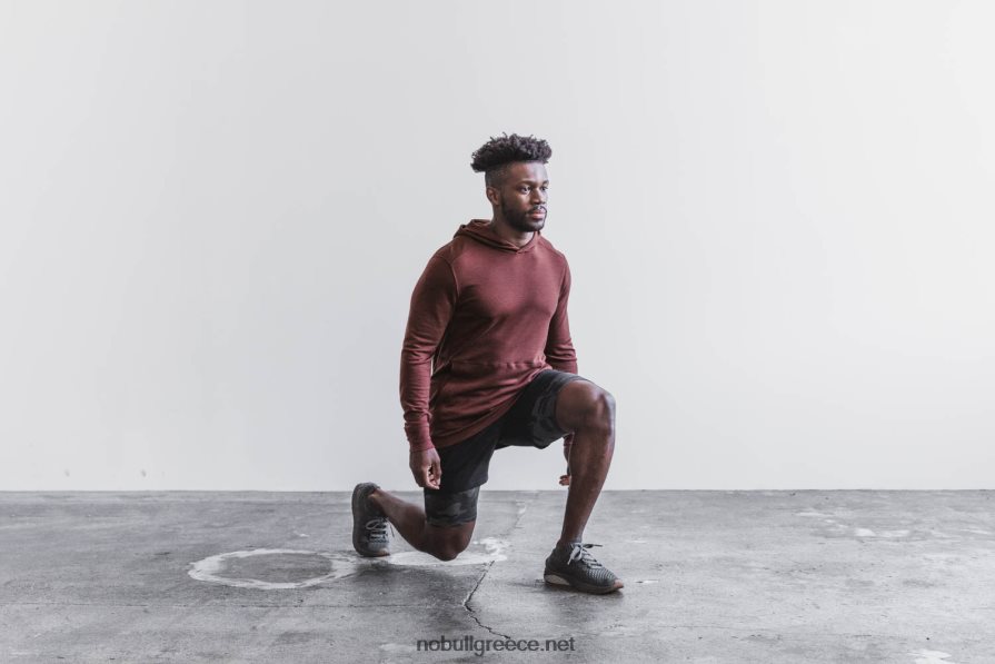 άνδρες ανδρική κουκούλα από μαλλί μερινό Nobull 2BR0X6313