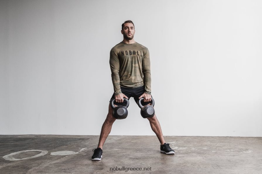 άνδρες ανδρικό μακρυμάνικο μπλουζάκι Nobull 2BR0X6374