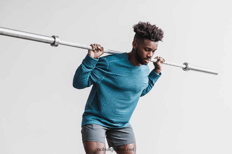 άνδρες ανδρικό καπιτονέ πουλόβερ πληρώματος Nobull 2BR0X6350