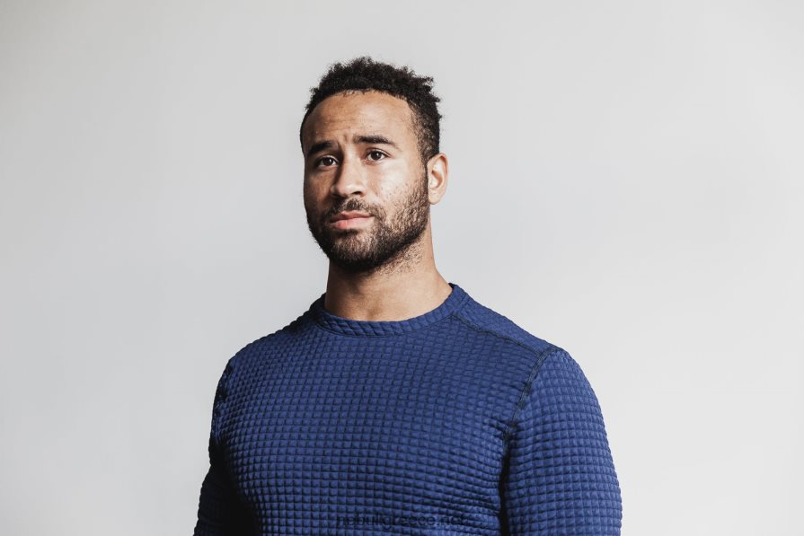 άνδρες ανδρικό καπιτονέ πουλόβερ πληρώματος Nobull 2BR0X6352