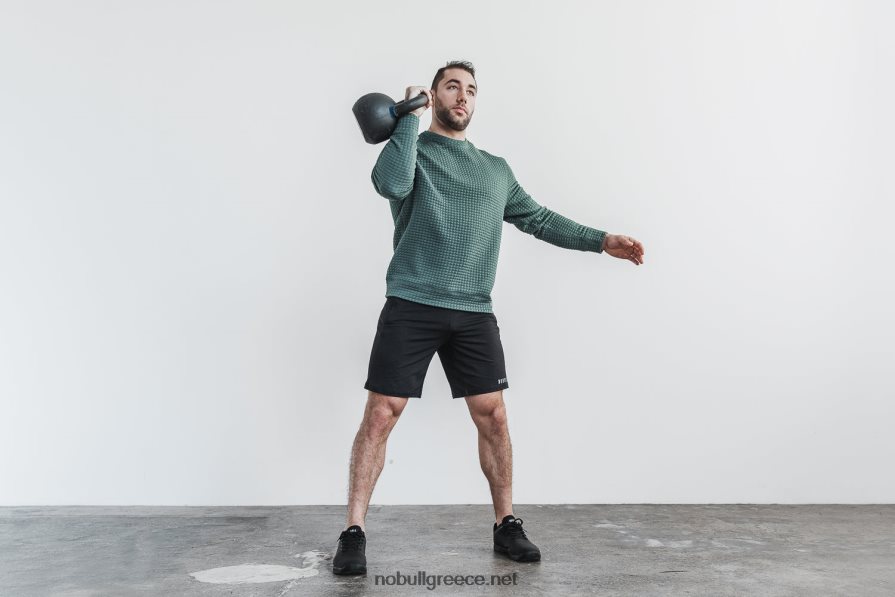 άνδρες ανδρικό καπιτονέ πουλόβερ πληρώματος Nobull 2BR0X6354